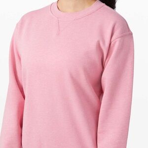 LULULEMON All Yours Crew *Heathered Azalea Pink*